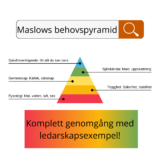 Maslows Behovspyramid | Teori | Praktik | Kritik | Alternativ |